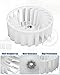 Dryer Blower Wheel Fan Fit for Samsung Dryer Replace DC67-00180B DC67-00180A AP5324177 2310018 PS4212790 EAP4212790