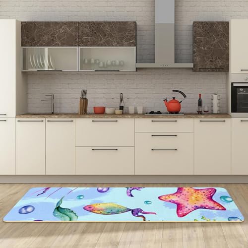 Alfombras de cocina absorbentes con base antideslizante lavable pack de 2 3
