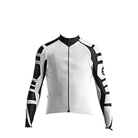 Maglia Ciclismo Invernale Uomo In Vello - Maniche Lunghe Per 5-15°C - Foto 10