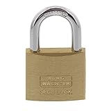 Sicheres Verschließen von Schranken, Toren, Containern, Rollgitern und Automaten: 3 stabile Vorhängeschlösser mit 6 mm Bügelstärke