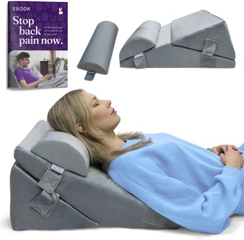 Purovi Coussin Triangulaire Multifonction - Coussin de