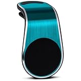 Pour tous les téléphones : pour la fixation du téléphone portable, les plaquettes sont collées sur le téléphone portable ou dans un étui, puis le support de grille d'aération peut être fixé sur n'importe quel type de grille d'aération