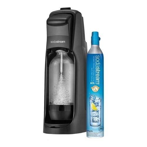 Máquina para Gaseificar Água Jet Sodastream Preta