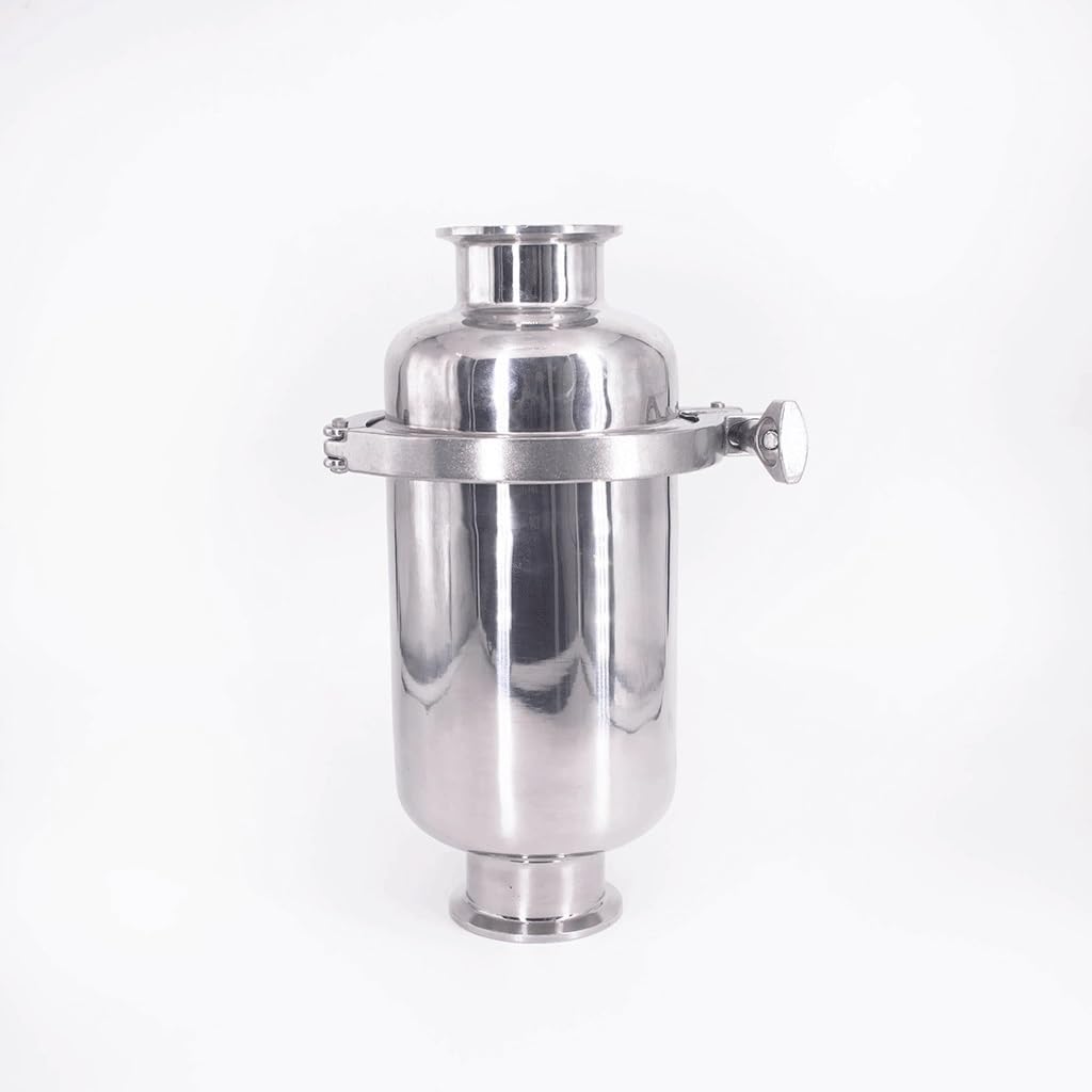 1 colador de filtro en línea de 32 mm, 304ss, ideal para elaboración de cerveza, lácteos y uso farmacéutico (malla 400)