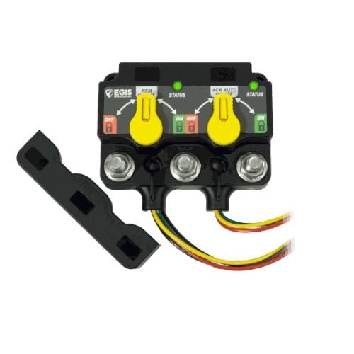 Dual XD Series - 2X Flex Relay/ACR/LVD W/Knobs - Tinned Wires, Bulk (8720-1110B)