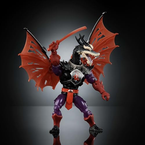 Masters of the Universe Masters of Universe Origins Turtles of Grayskull Ninjor Reptile Wars Posable Action Figure, Teenage Mutant Ninja & Motu Crossover Villain Ninja Toy by Masters of the Universe - Image 4