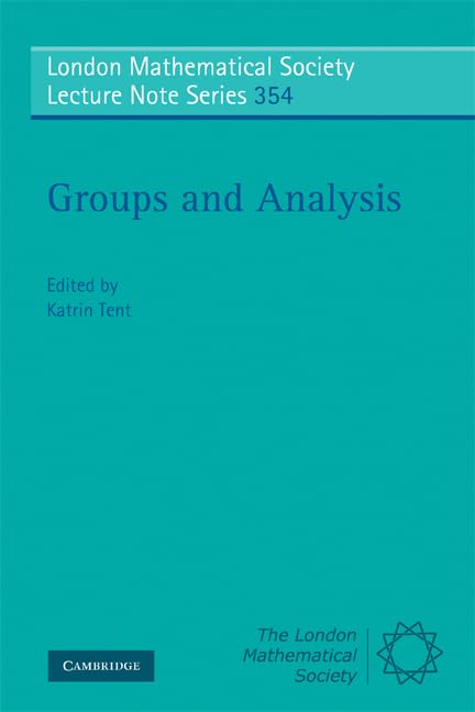 Groups And Analysis: The Legacy of Hermann Weyl