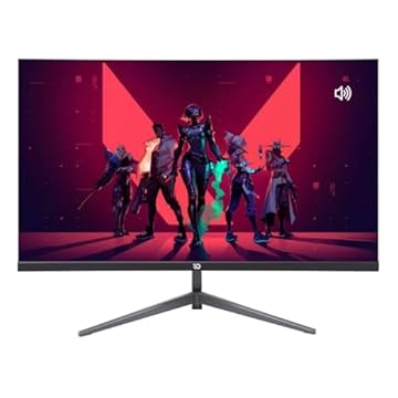 Monitor Duex Gamer 24″ Curvo Hdr Full Hd C/Audio Embutido 165hz 1ms- Preto