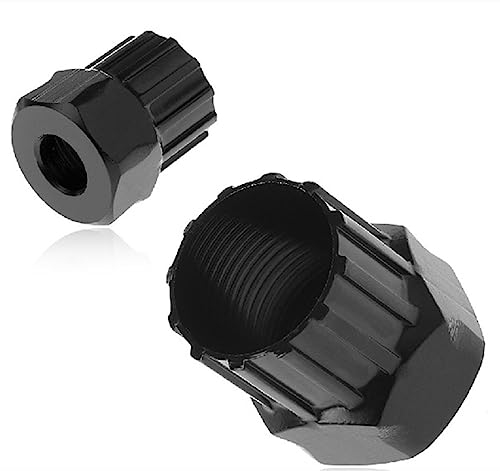NOUJEN Lot de 2 Outil Démonte Roue Libre,Cassett Douille Extracteur Socket Spanner pour Shimano, SRAM, Sun Race, SunTour