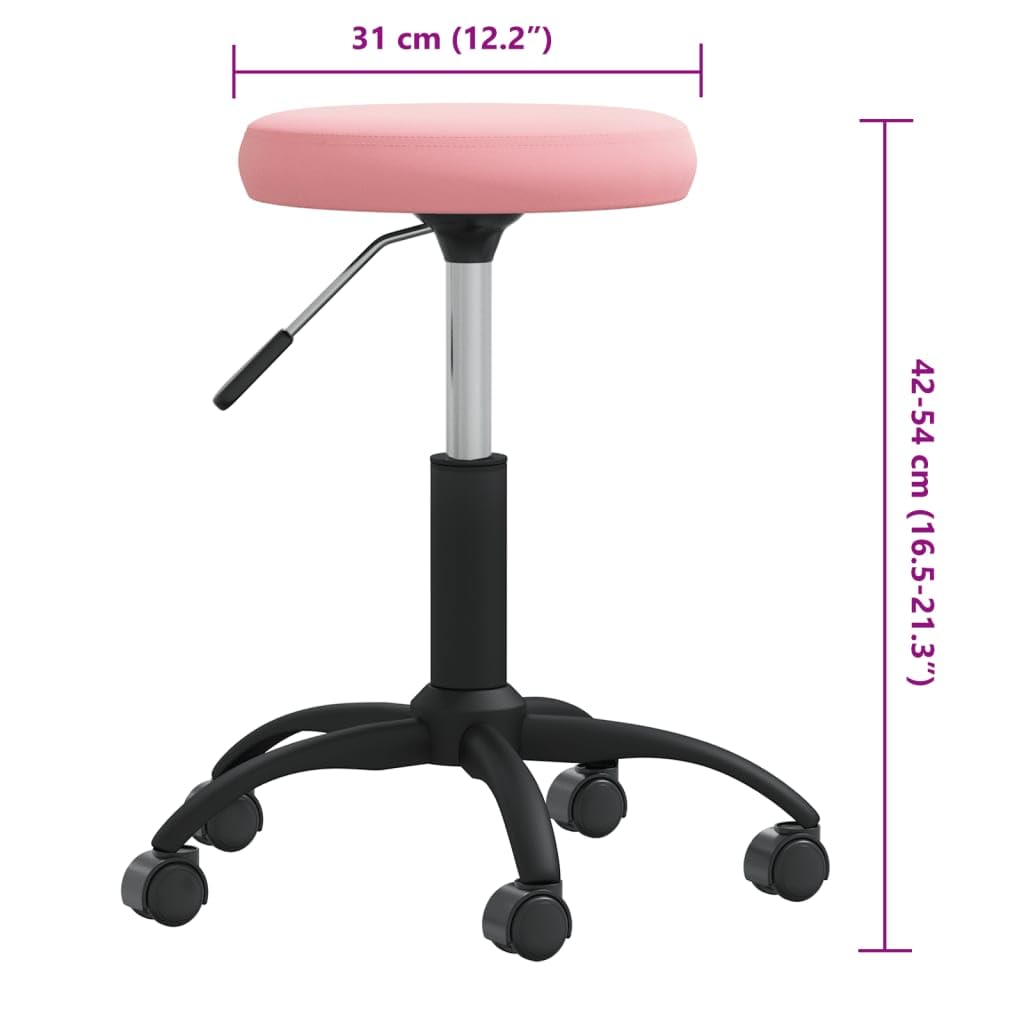 Massagehocker Samt Rosa,Gesundheit & Schönheit,Körperpflege,Massage & Entspannung,Massagestühle,Rosa,3.95 kg-3085743