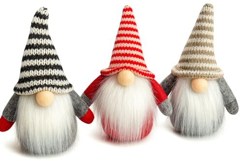 hausleben Winterwichtel Knud 10 cm – 3-fach sortiert, Weihnachtsdeko...