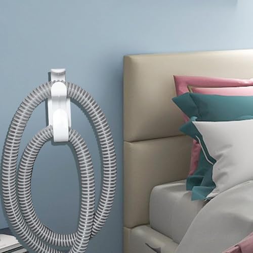 CPAP Hose Hanger – Anti-Skid Hose Holder & Mask Hook – Prevents Leakage, Tangling & Twisting – Headband Hook for Bed – Hose Organiser for CPAP Machines - Image 6