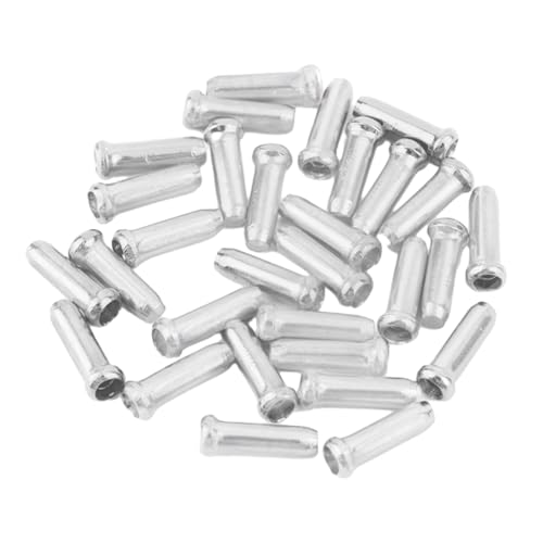 50 Pcs Aluminum Alloy Brake Cable End Bike Cable End Caps Cable Road Bicycles Brake Cable End Tip Inner Line