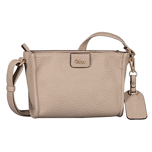 Gabor Laurine sac à bandoulière élégant en cuir synthétique noir pour femme