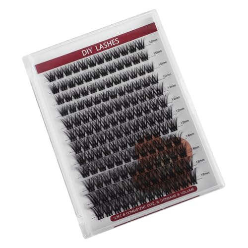 Vaguelly 1 Caja De Pestañas Postizas Set De Pestañas Decorativas Pestañas Postizas Pestañas Pestañas De Maquillaje Pestañas En Racimo Pestañas Cosméticas Extensiones De