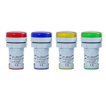 Buy 24V Big LED Panel Indicator Light (Red, Green, Blue, Yellow) (RED ...