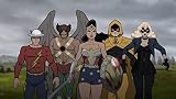 Justice Society World War II 2 D4402 A4 Poster on Canva - Matière toile plate, roulée, sans cadre (11.7/8.3 inch)(30/21 cm) - - BLAIRPoster - Mur Art Décoration Murale Cadeau Anime Auto Cinema mural
