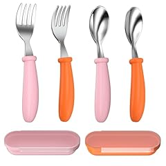 2 SET: Orange + Pink