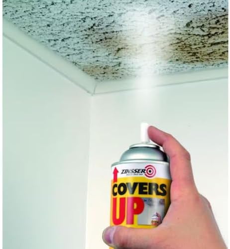 Zinsser Covers Up Ceiling Touch Up Spray Paint in White 369g — view 5