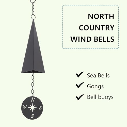 Pilipane PILIPANEQ79GWSPBZM North Country Boothbay Harbor 3-Tone Wind Bell Chimes thumb #3