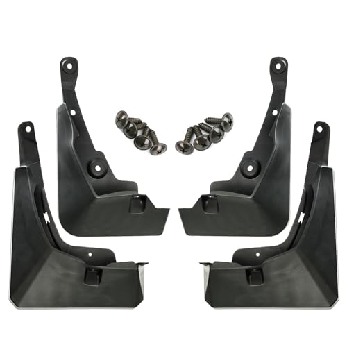 XUKEY マッドフラップ トヨタRav4専用設計 マッドガード 泥除け 2019-2025年用 フェンダー ABS素材 車体保護 ブラック フロントとリア 4PCS/1セット