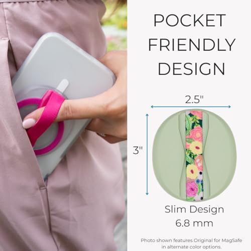 Image of LOVEHANDLE Original Universal Phone Grip - Camellias