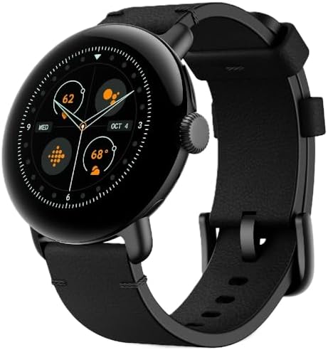 Google Pixel Watch 41mm Smartwatch with WiFi, GPS, BT and Heart Rate Monitor in Bulk Packaging (Black Charcoal)