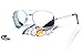 Kd202-vp Kids Childrens Aviator Mirrored Sunglasses (Mr Silver, Mirrored)