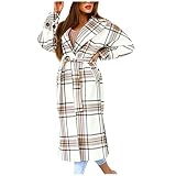 Weste Damen Lang,Steppwesten Kuscheljacke Karo Hemdjacke Herbstjacke 2022 jacken Bei Boucle Mantel Blazer College Cos Blazer Blazer Kurz Elegant(Beige-3, L)