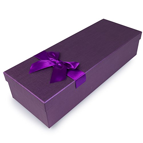Deluxe Purple Love Bear Bouquet In Gift Box -One Dozen Long Stemmed Rose Stuffed Flower Plush Bears W Tutus-Gift Wrapped Bow & Ribbon- Great Mother's Day Gift For Mom, Birthday & Special Event Gifts #TOP3