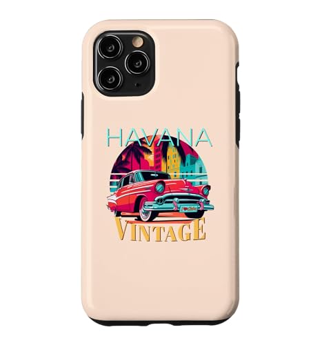Havana Miami Spanish Cuban Flag Habana Vieja Retro Cuba �X�}�z�P�[�X iPhone 11 Pro �p