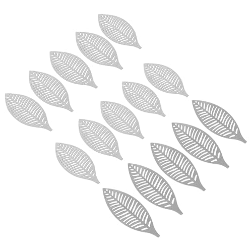 TOVINANNA Décoration de Fête 15 Feuilles en Fer Forgé Style Nordique, Accessoire Décoratif pour Ambiance Naturelle et Lumineuse, pour Soirées et Dortoirs
