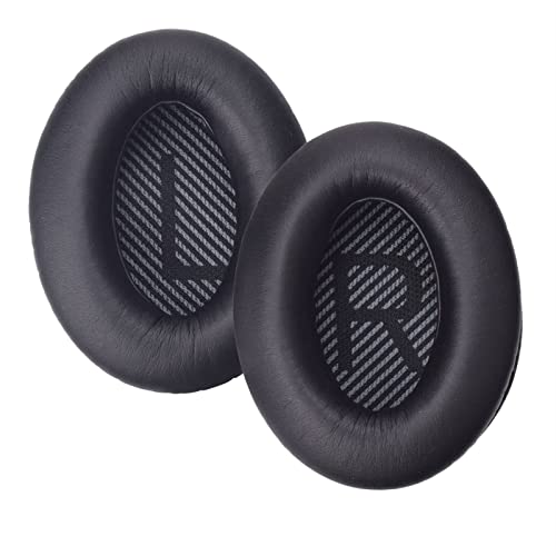 Coussinet casque pour Bose QC35 QC25 QC15 réparer les oreilles usées avec mousse noire