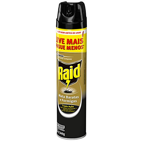 Raid Inseticida Aerossol Mata Barata 420Ml
