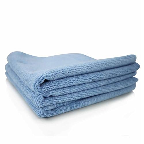 Chemical Guys, Chubby Supra Plush Microfiber Towel, Blue, 16.5 in, 3 Pack