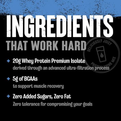 Animal U0527 Clear Whey Protein Isolate Sampler Pack & Shaker Bottle - Deliciously Juicy 20G Protein, Watermelon Limeade thumb #7