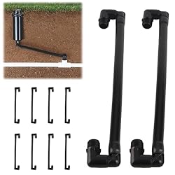 Der Tanzende Wasserspender: Verabschieden Sie sich von starren Bewässerungssystemen! Unser schwenkgelenkrohr mit Drehmechanismus macht die Gartenbewässerung zum Kinderspiel – einfach anschließen und bewundern, wie es Ihren Rasen in eine grüne Oase ve...