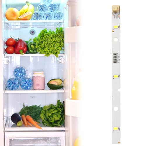 Luces LED para Refrigeradores RONGSHENG/HISENSE, Iluminación LED para Refrigeradores Compatible con E349766 MDDZ-162A 1629348 DC12V 2W Kenwood KIFF5017 KIFF5020 KIFF7017 KIFF7020