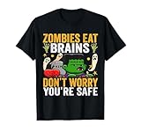 Photo Gallery zombies eat brains divertente carino zombie bambini halloween costume maglietta Photo Gallery zombies eat brains divertente carino zombie bambini halloween costume maglietta