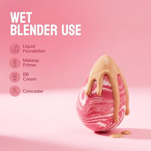 Image of Baked Beauty Photo Perfect Velvet Blend Ultra Soft Microfiber Reusable Makeup Blender for Contouring, Baking & Highlighting (Precision Cut)