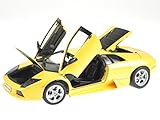 Material: Druckguss Welly Lamborghini Murcielago 2003 gelb Modellauto 12571 1:18