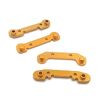 Oisunt Swing Arm Reinforcement Set For WLtoys RC Cars – Aluminum Upgrade Parts For 144001, 124016, Etc. (Blue)