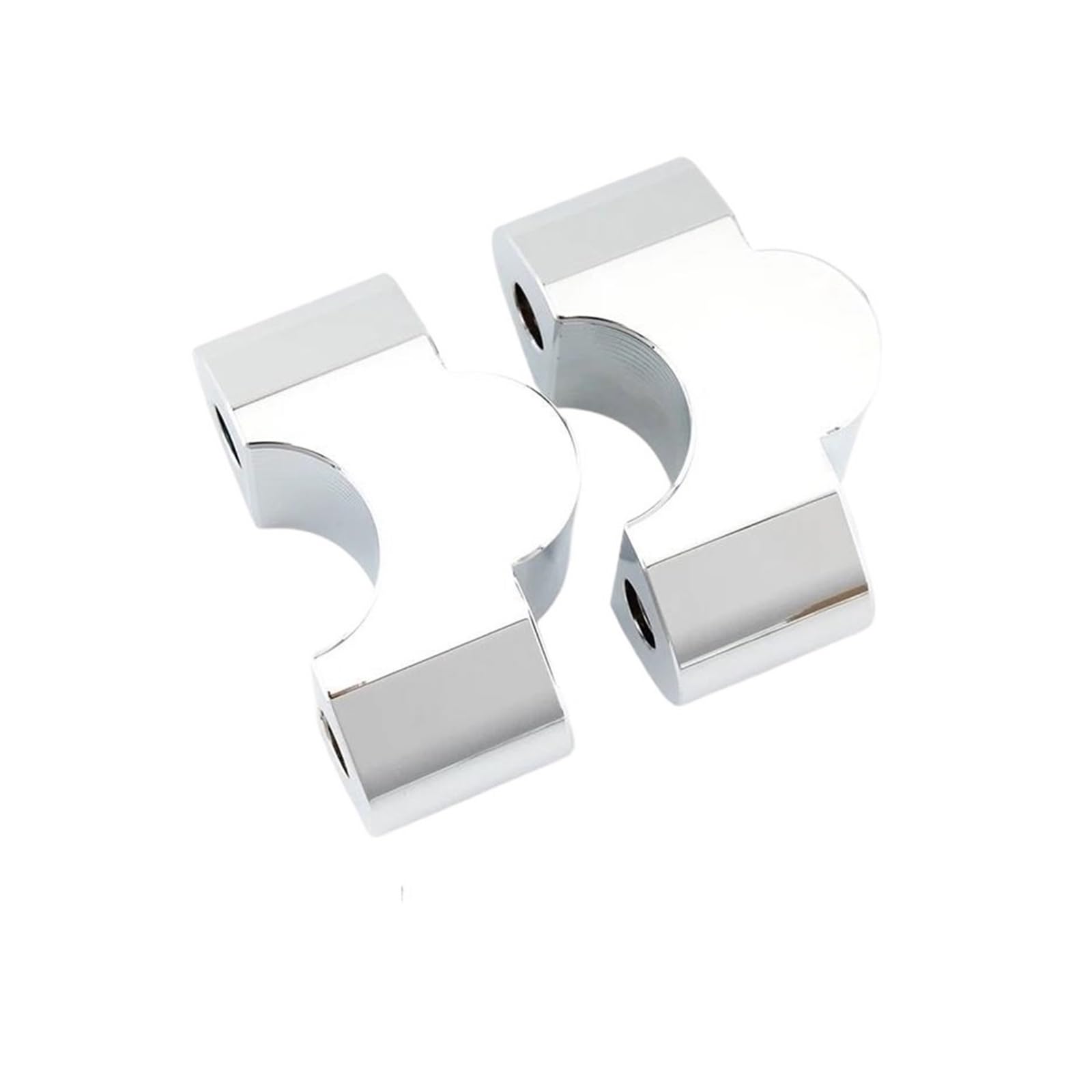 Abrazadera Manillar Moto Elevador De Manillar Chapado En Aluminio CNC 20MM De Elevación 15MM hacia Atrás para Motocicleta R18 2020-2022 Alzas Manillar Moto