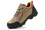 ulogu Steel Toe Tennis Shoes for Men Lightweight Slip Resistant Breathable Contruction Comfortable W