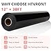 HTVRONT Black HTV Heat Transfer Vinyl Roll - 12