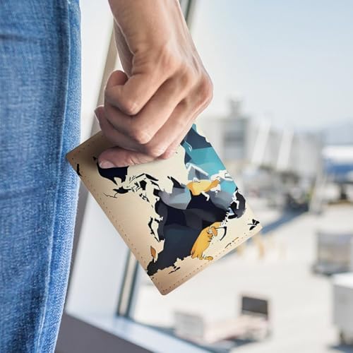 Cadeaux de voyage originaux : protège-passeport stylé pour globe-trotter - 3