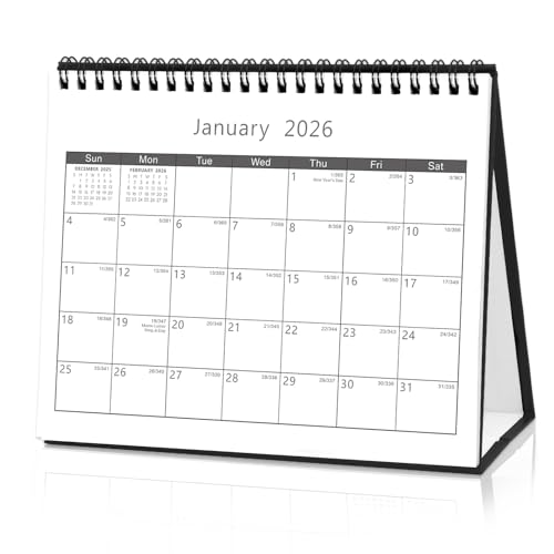 Small Desk Calendar 2026 Standing Calendar 8