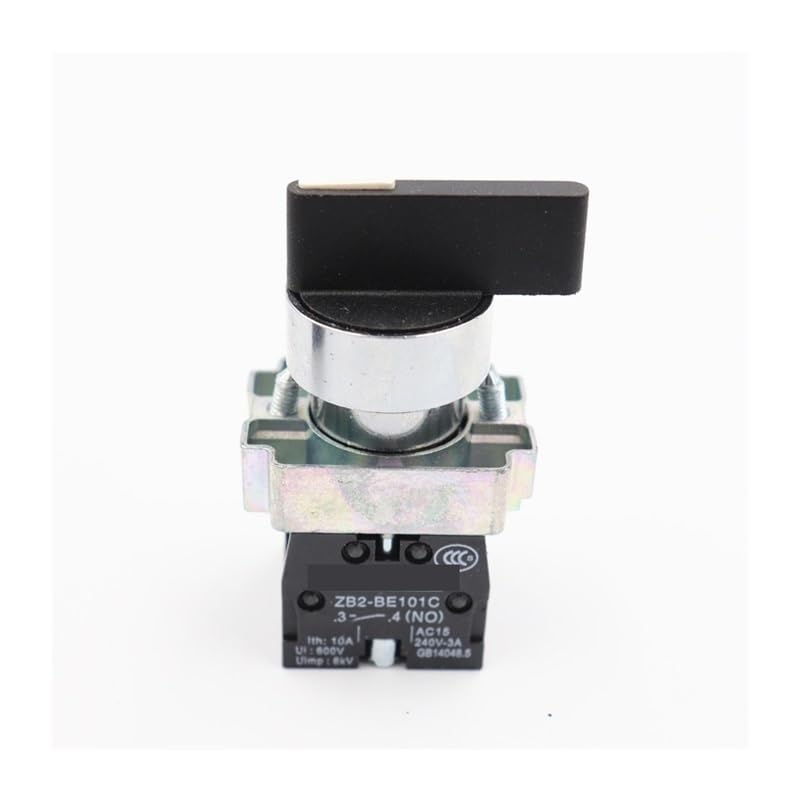 1pcs XB2 supply start rotary switch 2 Position 1NO Self- reset Sho