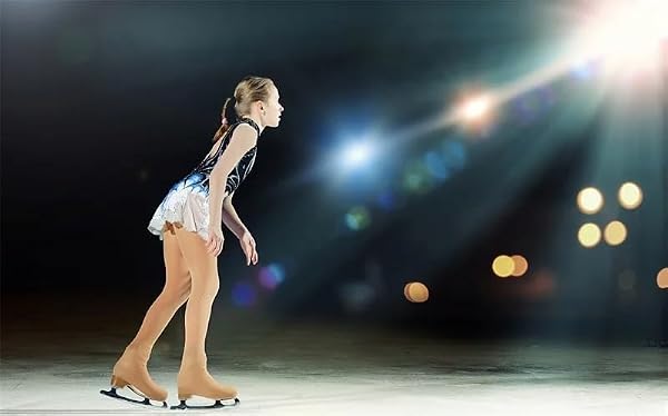 SSZYace Figure Skating Leggings Figure Skating Tights Ice Skating Pants for Girls Women Skating Ballet Dance Ice Skating Tights Over The Boot Figure Skating Tights S by SSZYace - Image 8