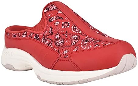 Easy Spirit Women's Traveltime534 Mule, Red Bandana 610, 7 | Image 3